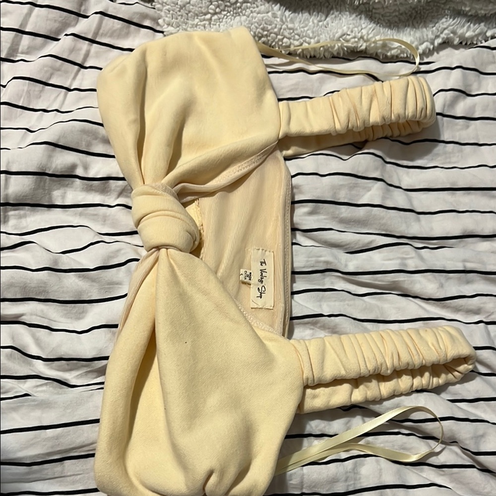 The Vintage Shop Beige Bikini Top